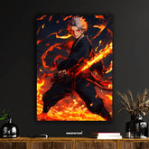 Rengoku Kyojuro – Flame Hashira Inferno Poster